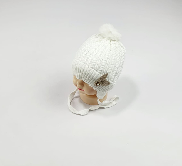 Шапка малютка арт.1015 (белый)